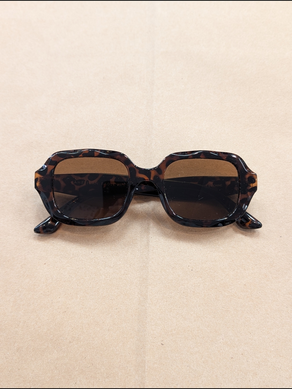 American Eagle Outfitters Tortoiseshell Sunglasses with Brown Lenses